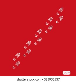 footprint icon 