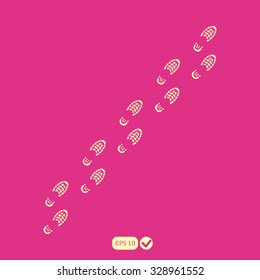 footprint icon 