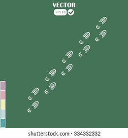 footprint icon 