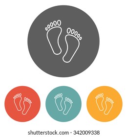 footprint icon