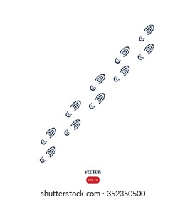 footprint icon 