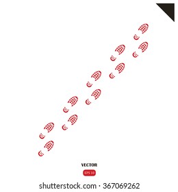 footprint icon 