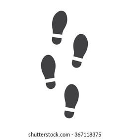 Footprint icon. 