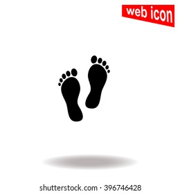 Footprint icon.