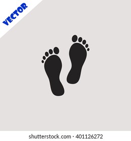 Footprint icon.