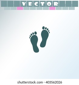 Footprint icon.