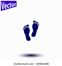 Footprint icon.