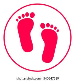 Footprint icon