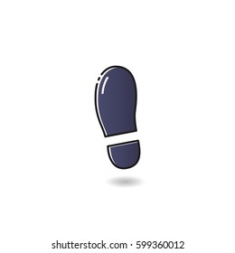 Footprint icon