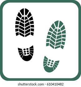Footprint icon