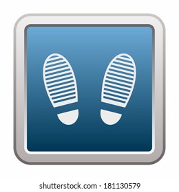 Footprint icon (button)