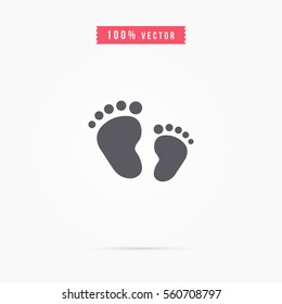footprint icon design
