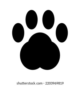 Footprint Icon Vector Symbol Design Illustration