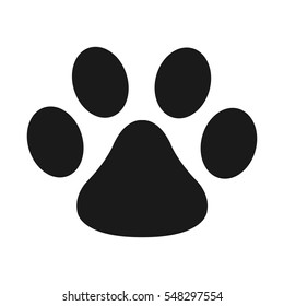 Footprint, icons. Vector illustration