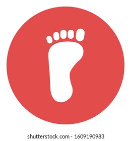 
Footprint Isolated Vector icon which can be easily modified or edit

