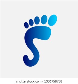 Footprint Logo design