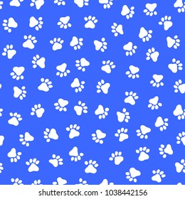 Footprint pattern of the animal,
I made the footprint of the animal a seamless pattern,
