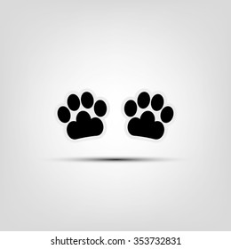 footprint paw