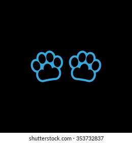 footprint paw