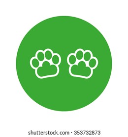 footprint paw