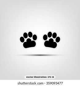 footprint paw
