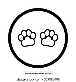 footprint paw