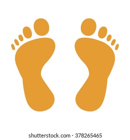 Footprint silhouette