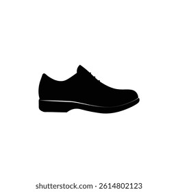 Footprint Silhouette Vector on white background