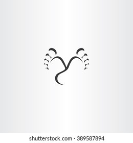 footprint step black icon vector design