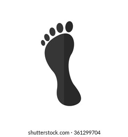 footprint -  vector icon