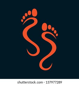 Footprints icon