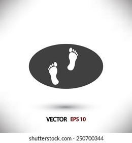 footprints icon