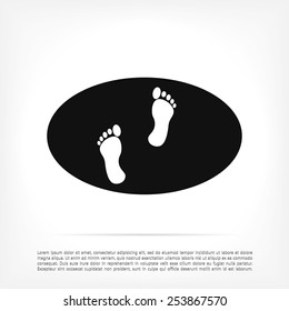 footprints icon