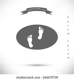 footprints icon