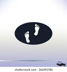 footprints icon