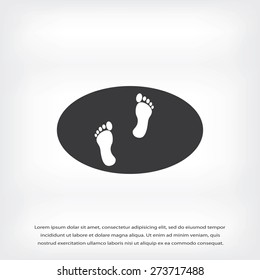 footprints icon