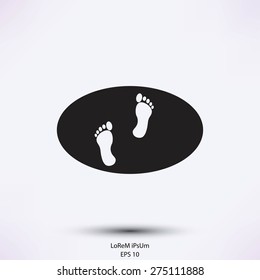 footprints icon