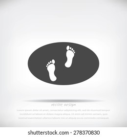 footprints icon