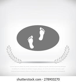 footprints icon