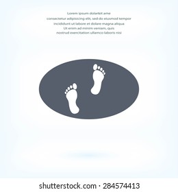 footprints icon