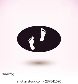 footprints icon