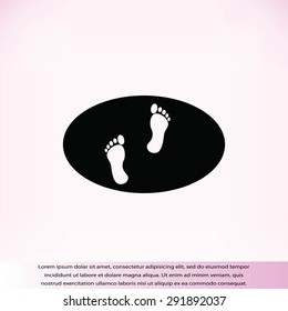 footprints icon