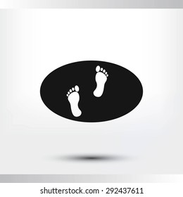 footprints icon