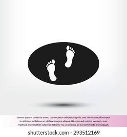 footprints icon
