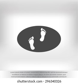 footprints icon