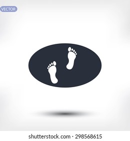 footprints icon