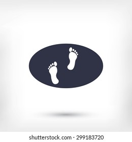 footprints icon
