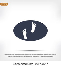 footprints icon