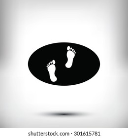 footprints icon