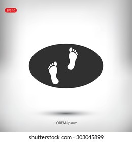 footprints icon